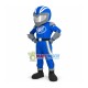 Professional Racer Of Rocket Team Mascot Costume Professional Racer Of Rocket Team Mascot Costume