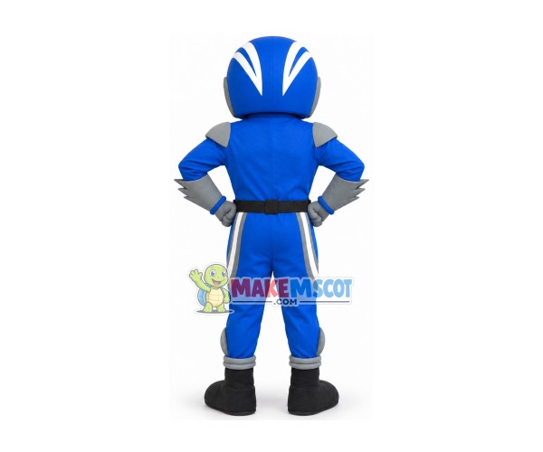 Professional Racer Of Rocket Team Mascot Costume Professional Racer Of Rocket Team Mascot Costume