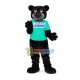 Black Panther of Community College Mascot Costume Black Panther of Community College Mascot Costume