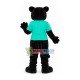 Black Panther of Community College Mascot Costume Black Panther of Community College Mascot Costume