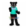 Black Panther of Community College Mascot Costume