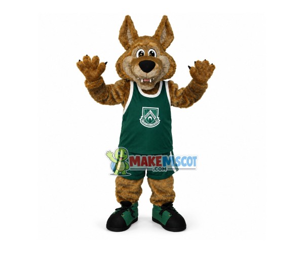 Sport Dog With Whole Green Set Mascot Costume Sport Dog With Whole Green Set Mascot Costume