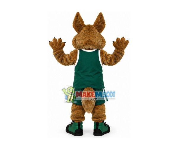 Sport Dog With Whole Green Set Mascot Costume Sport Dog With Whole Green Set Mascot Costume