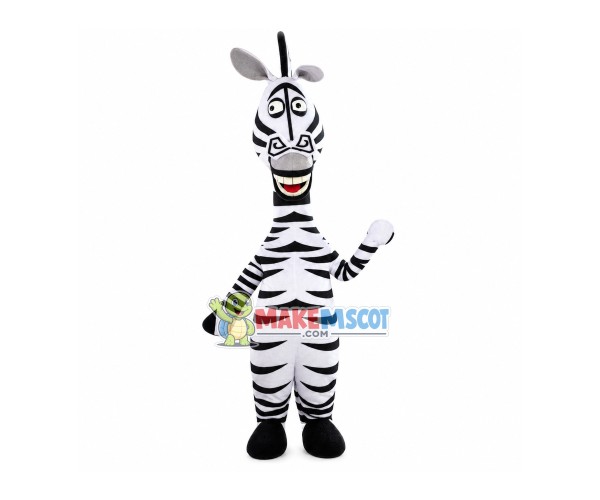 Adult Style Zebra Mascot Funny Costume
