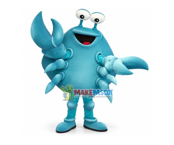Water Blue Crab In The Sea Mascot Costume Water Blue Crab In The Sea Mascot Costume