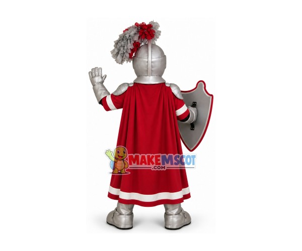 Well-trained Armored Army Mascot Costume Well-trained Armored Army Mascot Costume