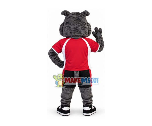 Trained Perseverance Bulldog Mascot Costume Trained Perseverance Bulldog Mascot Costume