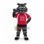 Trained Perseverance Bulldog Mascot Costume