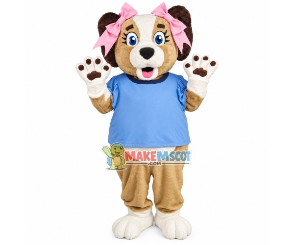 Adorable Puppy For Preschool Education Mascot Costume Adorable Puppy For Preschool Education Mascot Costume