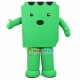 Funny Green Carton Doll Mascot Costume Funny Green Carton Doll Mascot Costume