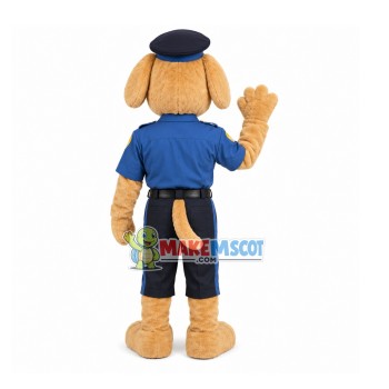 Police Dog Of Justice Mascot Costume Police Dog Of Justice Mascot Costume