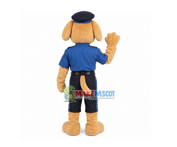 Police Dog Of Justice Mascot Costume Police Dog Of Justice Mascot Costume