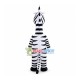 Adult Style Zebra Mascot Funny Costume