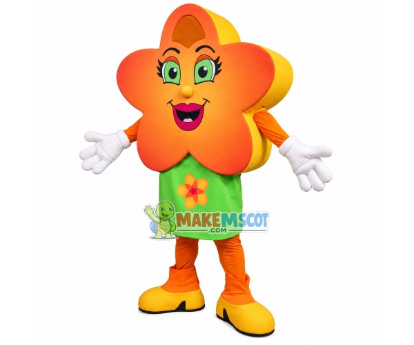 Supermarket Cartoon Apron Star Mascot Costume Supermarket Cartoon Apron Star Mascot Costume