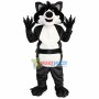 Black Wolf With Sharp Claws Mascot Soft Costume