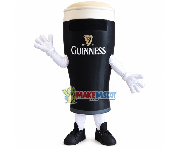 Guinness Beer Can Mascot Adult Costume Guinness Beer Can Mascot Adult Costume