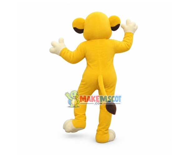Young Lion Mascot Costume