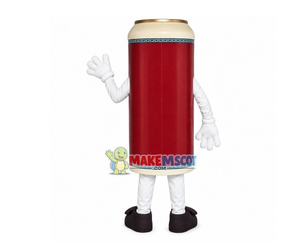 Kilkenny Irish Beer Can Mascot Costume Kilkenny Irish Beer Can Mascot Costume