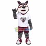 Obedient Gray Wolf Of Wolves Mascot Costume