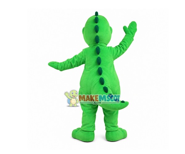 Lovely Green Plush Dinosaur Mascot Costume Lovely Green Plush Dinosaur Mascot Costume