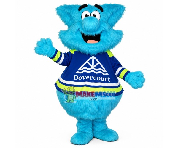 Furry Monster Mascot Costume Of International School Furry Monster Mascot Costume Of International School