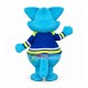 Furry Monster Mascot Costume Of International School