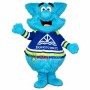 Furry Monster Mascot Costume Of International School