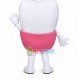 Cartoon Tooth Mascot Costume With Big Eyes Cartoon Tooth Mascot Costume With Big Eyes