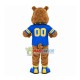 Wild Bulldog With Rivet Collar Mascot Costume Wild Bulldog With Rivet Collar Mascot Costume