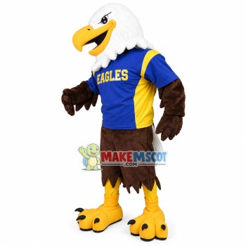 Valorous Bald Eagle Mascot Adult Costume Valorous Bald Eagle Mascot Adult Costume
