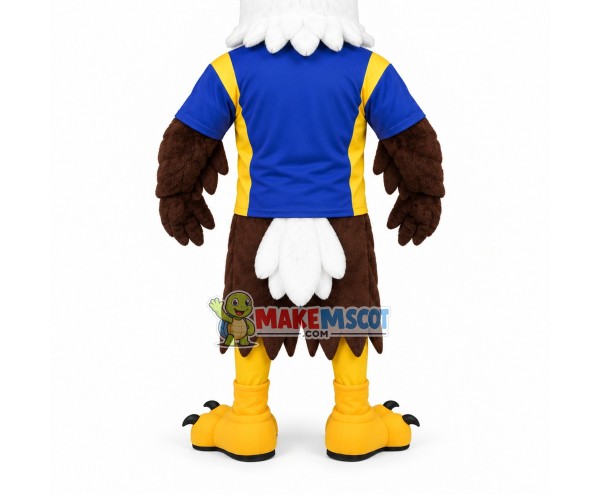 Valorous Bald Eagle Mascot Adult Costume Valorous Bald Eagle Mascot Adult Costume