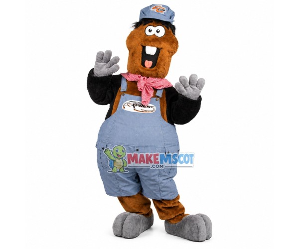 Male Brewery Doll With Buck Teeth Mascot Costume Male Brewery Doll With Buck Teeth Mascot Costume