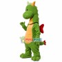 Born Green Flying Dragon Mascot Soft Costume