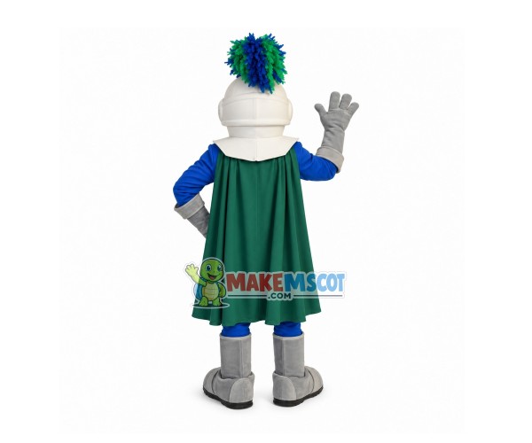 Orderly Crossed Armored Army Mascot Costume Orderly Crossed Armored Army Mascot Costume