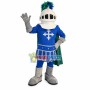 Orderly Crossed Armored Army Mascot Costume