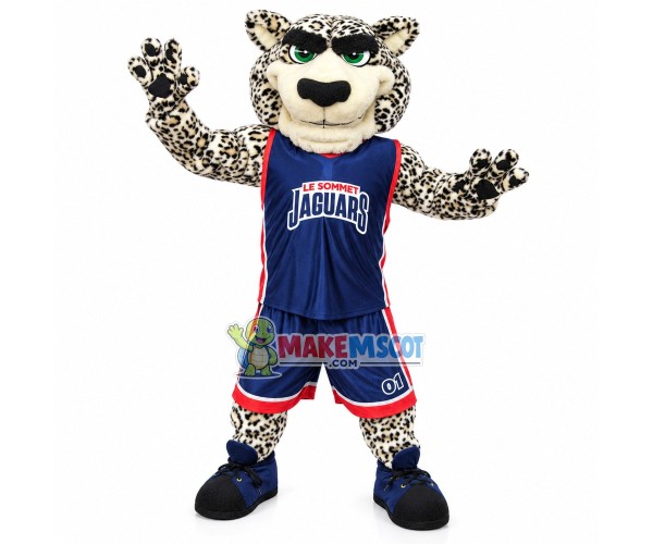Deterrent Jaguar Mascot Adult Sport Costume Deterrent Jaguar Mascot Adult Sport Costume
