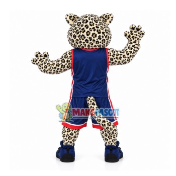 Deterrent Jaguar Mascot Adult Sport Costume Deterrent Jaguar Mascot Adult Sport Costume
