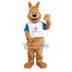 Casual Kangaroo Of The Theme Party Mascot Costume Casual Kangaroo Of The Theme Party Mascot Costume