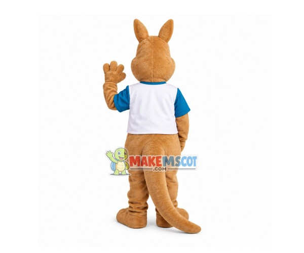Casual Kangaroo Of The Theme Party Mascot Costume Casual Kangaroo Of The Theme Party Mascot Costume