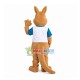 Casual Kangaroo Of The Theme Party Mascot Costume Casual Kangaroo Of The Theme Party Mascot Costume