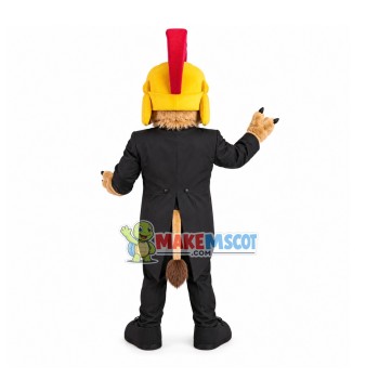 The Solemn Conductor Leopard Mascot Costume