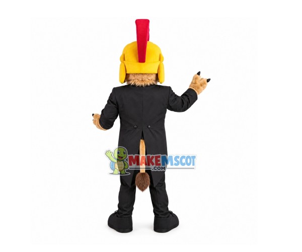 The Solemn Conductor Leopard Mascot Costume