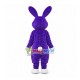 Dark Blue Easter Bunny Mascot Costume Dark Blue Easter Bunny Mascot Costume