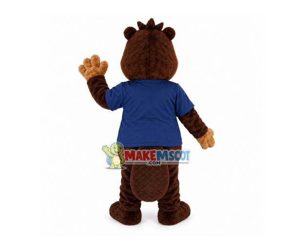 Friendly Winery Beaver Mascot Costume Outfit Friendly Winery Beaver Mascot Costume Outfit