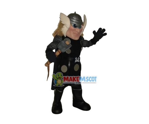 Violent Punisher Holding The Hammer Mascot Costume Violent Punisher Holding The Hammer Mascot Costume