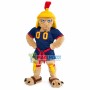 Brute Force Leopard Warrior Mascot Costume