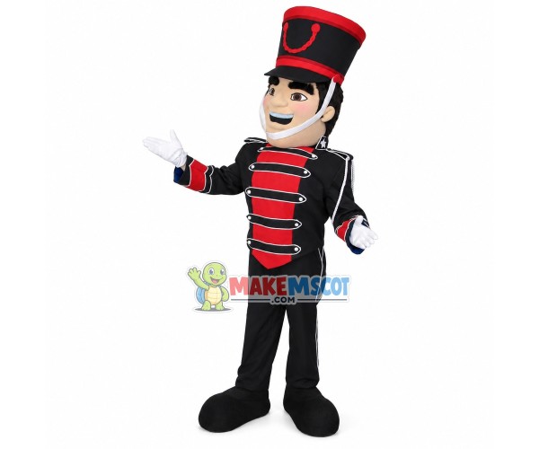 Hotel Receptionist Of Etiquette Mascot Costume Hotel Receptionist Of Etiquette Mascot Costume