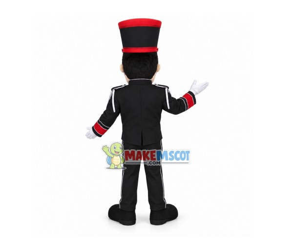 Hotel Receptionist Of Etiquette Mascot Costume Hotel Receptionist Of Etiquette Mascot Costume