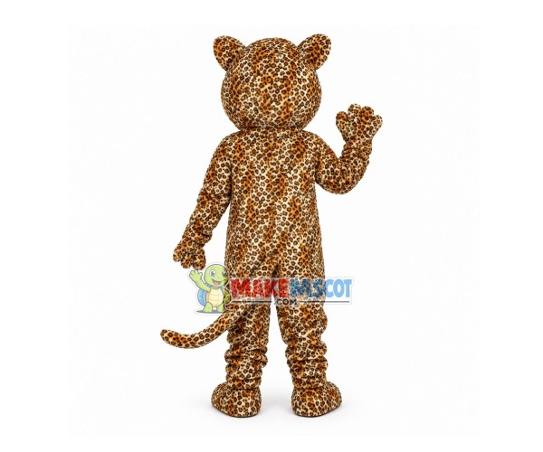 Tamed Leopard Mascot Costume