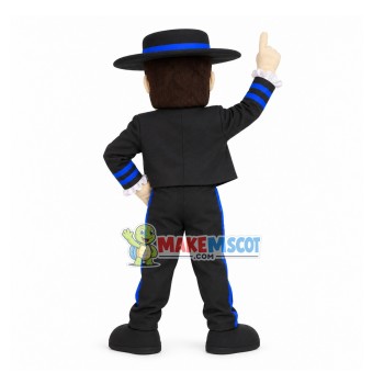 Handsome Musical Actor Mascot Costume Handsome Musical Actor Mascot Costume